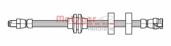 Furtun frana METZGER 4118500
