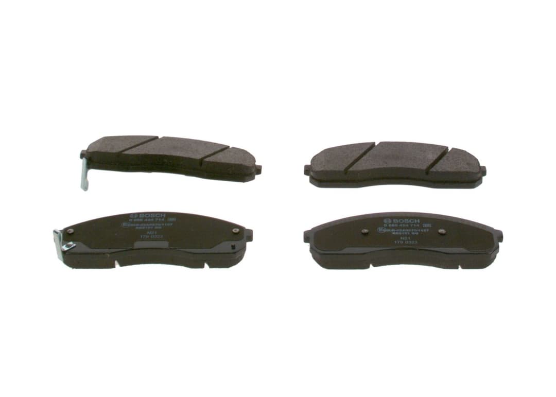 set placute frana,frana disc BOSCH 0 986 424 714
