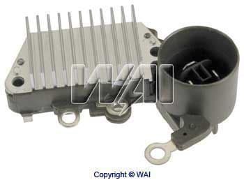 Regulator, alternator WAI IN253