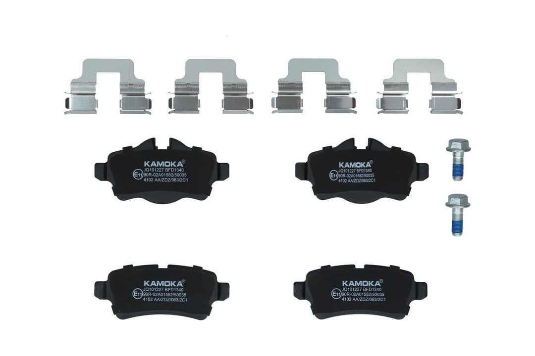 set placute frana,frana disc KAMOKA JQ101227