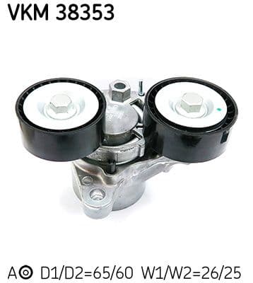Intinzator curea, curea distributie SKF VKM 38353