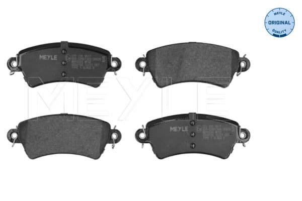 set placute frana,frana disc MEYLE -ORIGINAL: True to OE. 025 233 9617