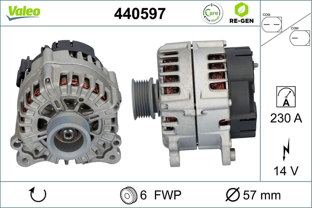 Generator / Alternator VALEO 440597