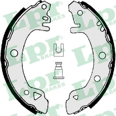 Set saboti frana LPR 01380