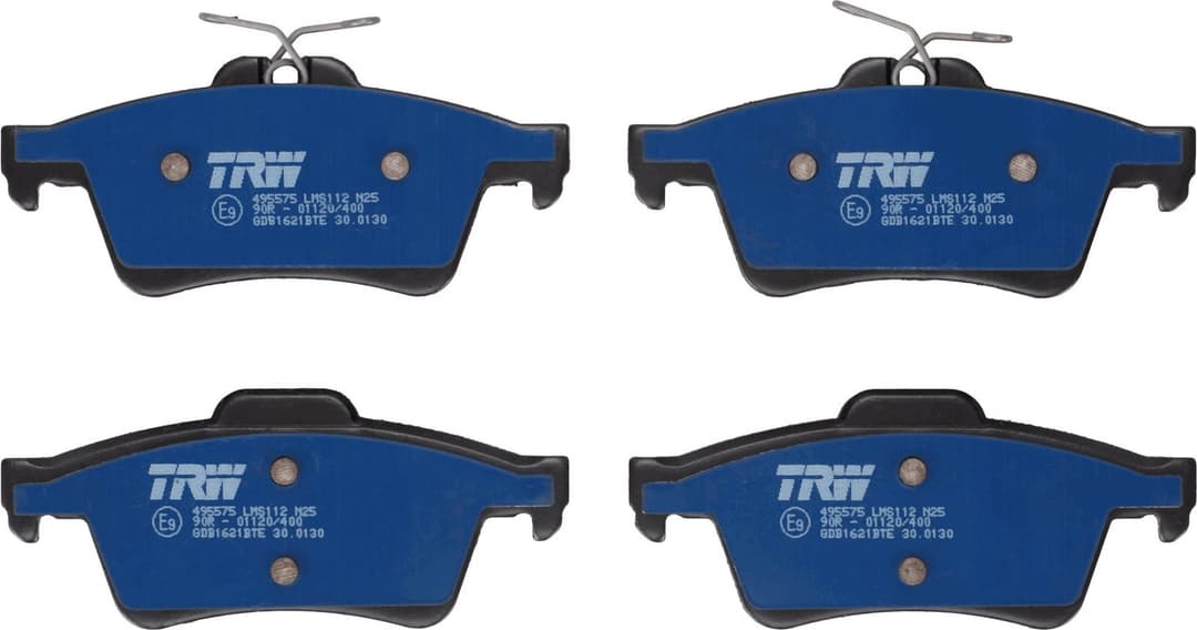 set placute frana,frana disc TRW ELECTRIC BLUE GDB1621BTE