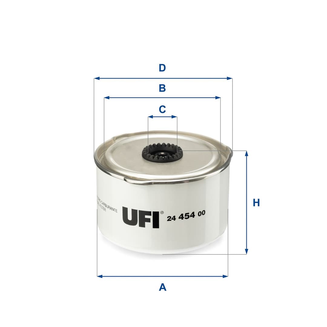 filtru combustibil UFI 24.454.00