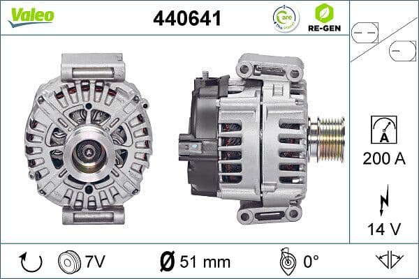 Generator / Alternator VALEO 440641