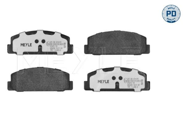 set placute frana,frana disc MEYLE -PD: Advanced performance and design. 025 240 4514/PD