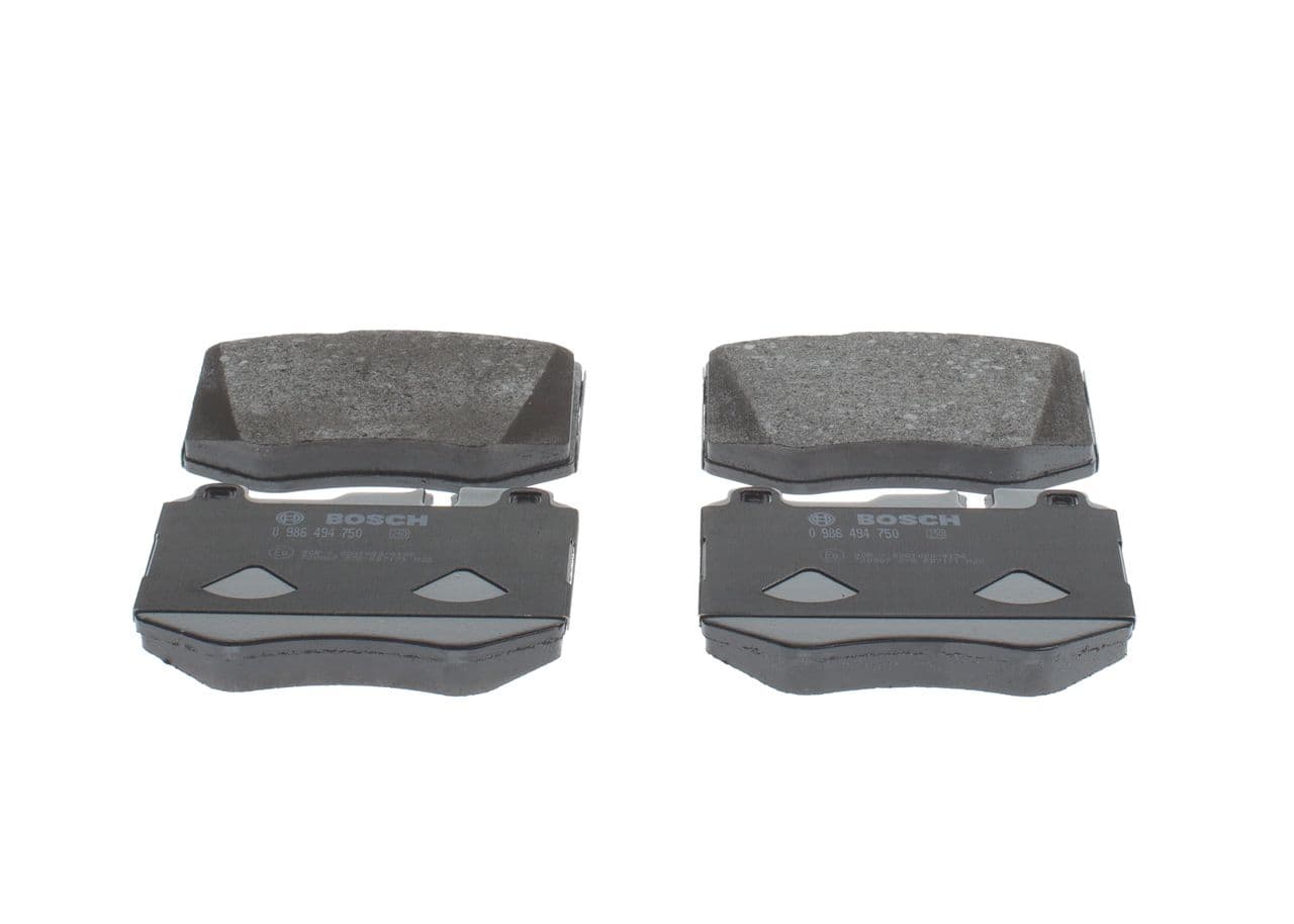 set placute frana,frana disc BOSCH 0 986 494 750
