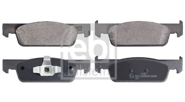 set placute frana,frana disc FEBI BILSTEIN 16965