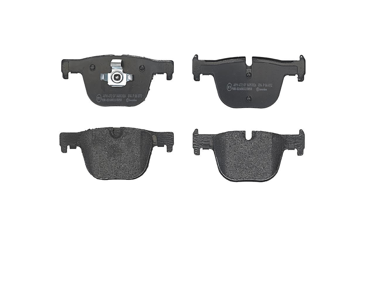 set placute frana,frana disc BREMBO PRIME LINE P 06 072