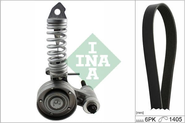 Set curea transmisie cu caneluri Schaeffler INA 529 0336 10