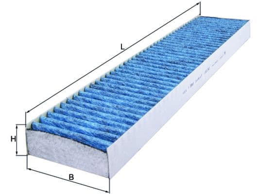 Filtru, aer habitaclu MAHLE LAO 242