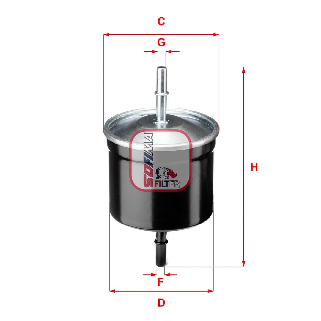 filtru combustibil SOFIMA S 1811 B