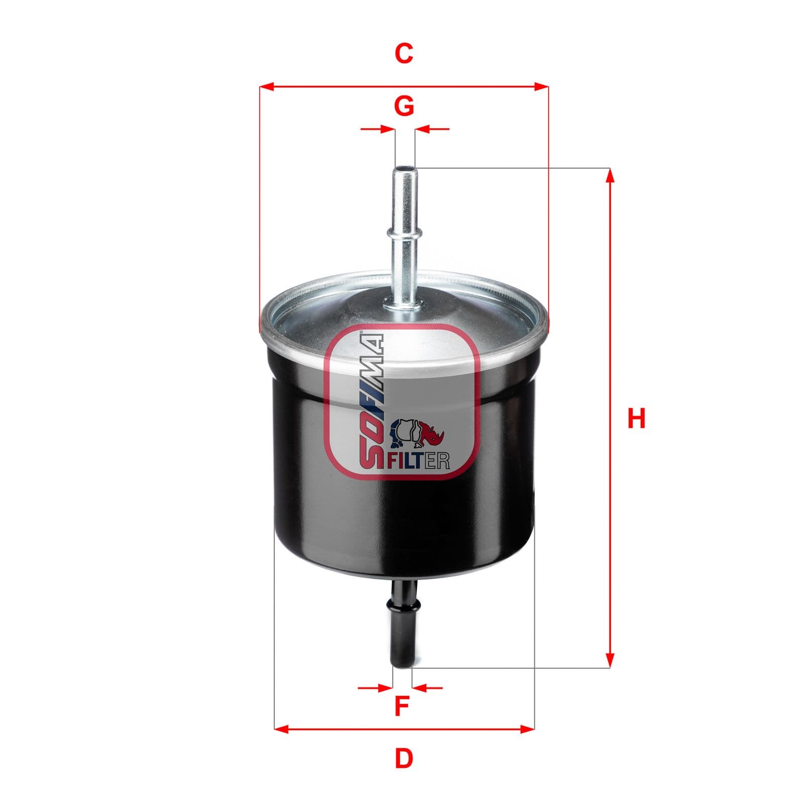 filtru combustibil SOFIMA S 1811 B