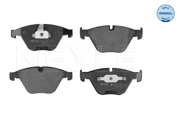 set placute frana,frana disc MEYLE -ORIGINAL: True to OE. 025 241 6120