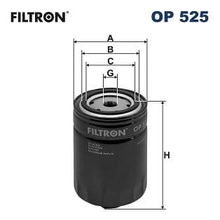 Filtru ulei FILTRON OP 525