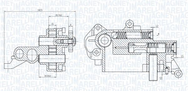 Pompa ulei MAGNETI MARELLI 351516000061