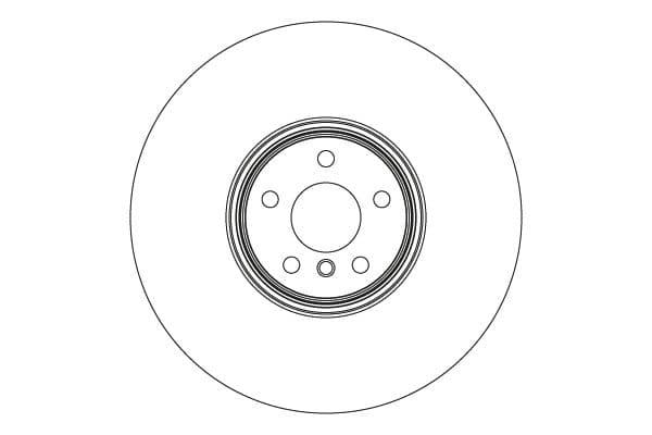 Disc frana TRW DF6638S