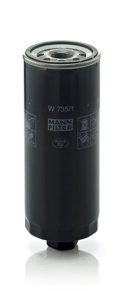 Filtru ulei MANN-FILTER W 735/1