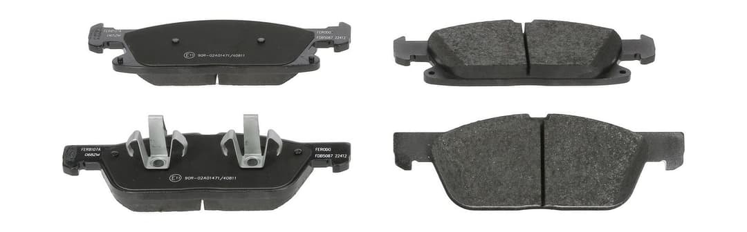 set placute frana,frana disc FERODO PREMIER ECO FRICTION FDB5087