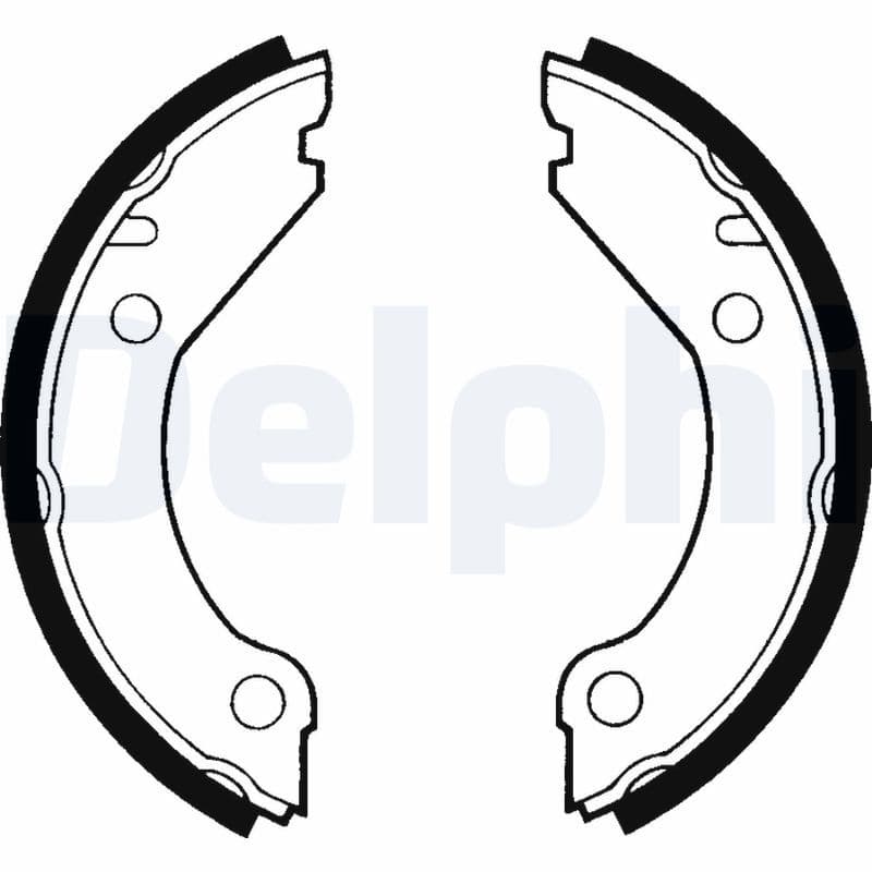 Set saboti frana, frana de mana DELPHI LS1375