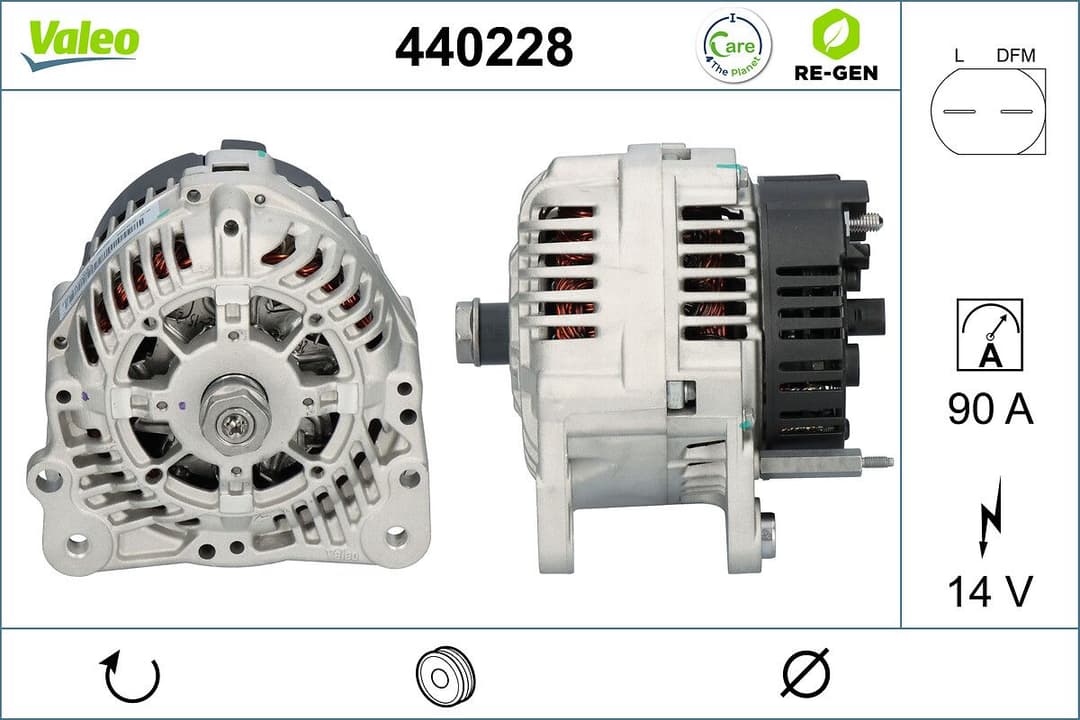 Generator / Alternator VALEO 440228