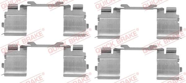 Set accesorii, placute frana QUICK BRAKE 109-1730