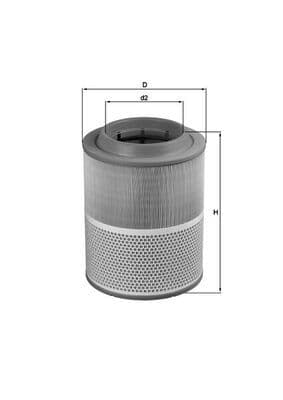 Filtru aer MAHLE LX 1072