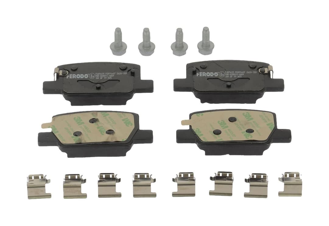 set placute frana,frana disc FERODO FDB5635