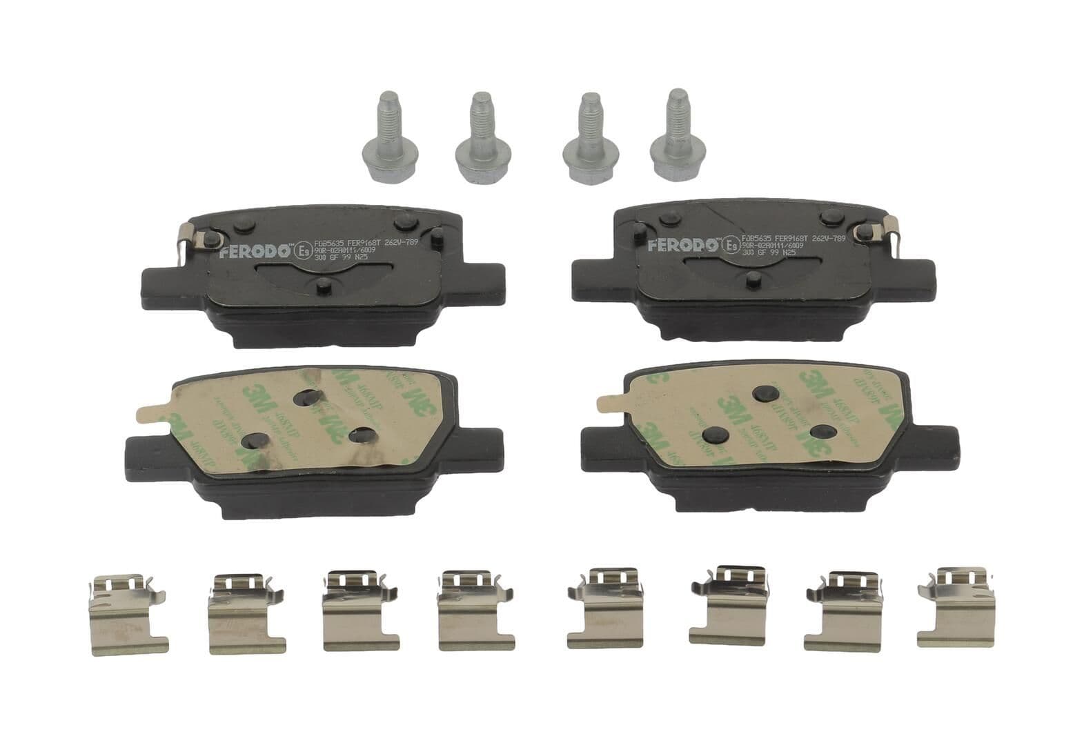 set placute frana,frana disc FERODO FDB5635