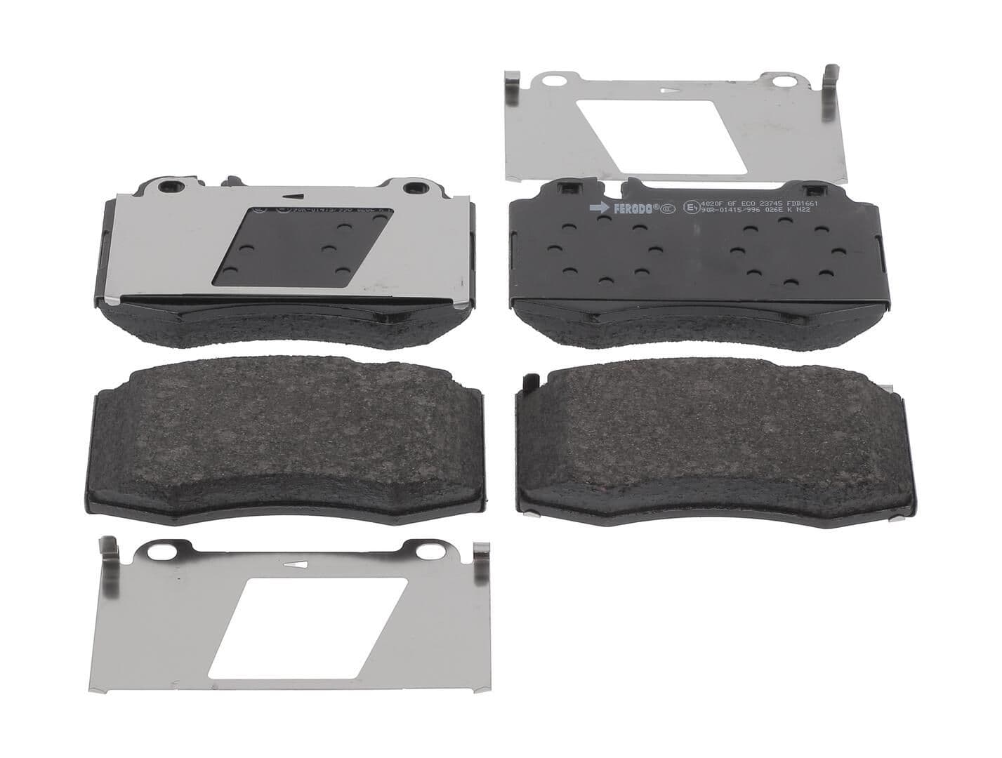 set placute frana,frana disc FERODO FDB1661