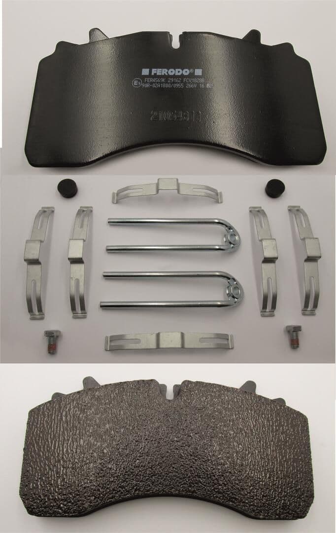 set placute frana,frana disc FERODO PREMIER FCV1828B