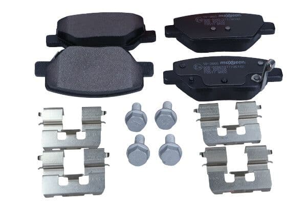 set placute frana,frana disc MAXGEAR 19-3865