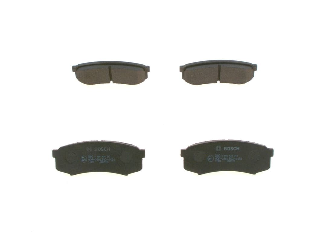 set placute frana,frana disc BOSCH 0 986 424 313