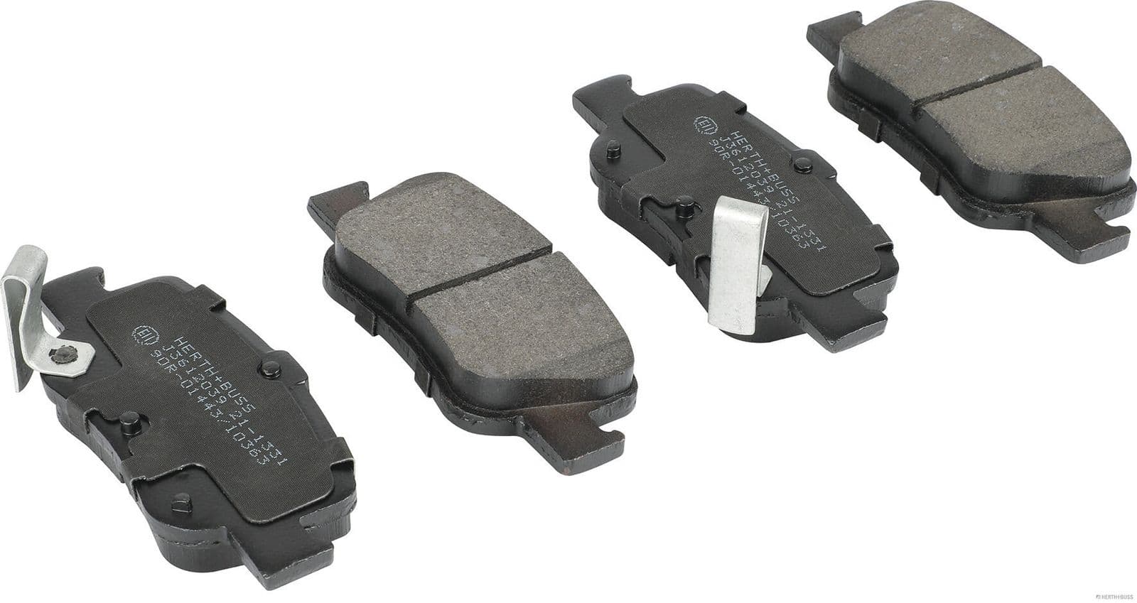 set placute frana,frana disc HERTH+BUSS JAKOPARTS J3612039