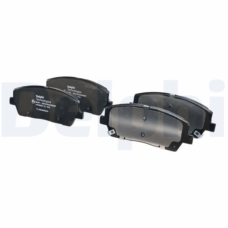 set placute frana,frana disc DELPHI LP3552