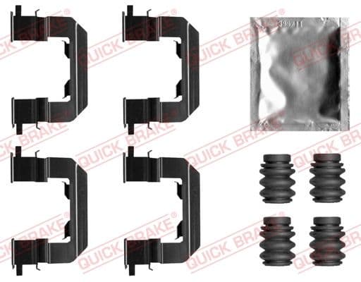 Set accesorii, placute frana QUICK BRAKE 109-0019