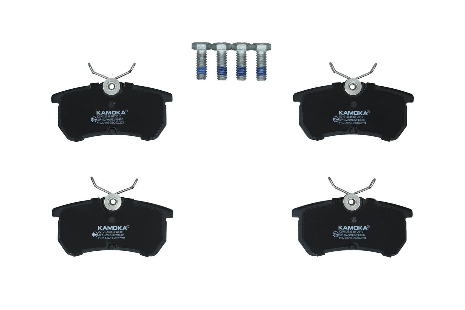 set placute frana,frana disc KAMOKA JQ1012638