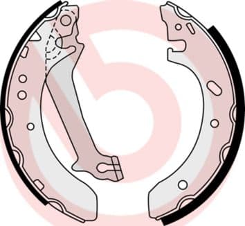 Set saboti frana BREMBO S 23 578