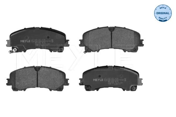 set placute frana,frana disc MEYLE -ORIGINAL: True to OE. 025 221 1716