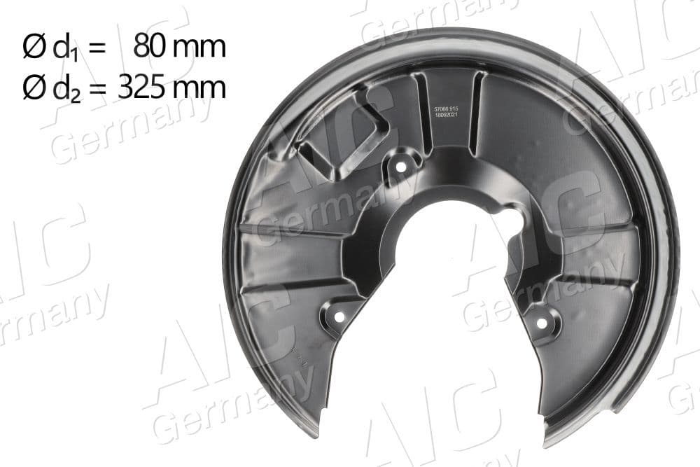 protectie stropire,disc frana AIC Calitatea originală 57066