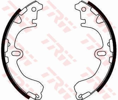 Set saboti frana TRW GS8291