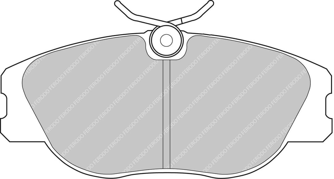 set placute frana,frana disc FERODO FCP565W