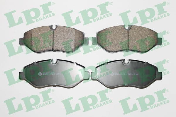 set placute frana,frana disc LPR 05P1275