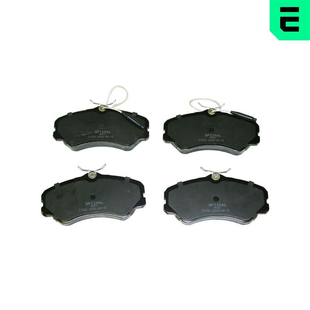 set placute frana,frana disc OPTIMAL BP-09522