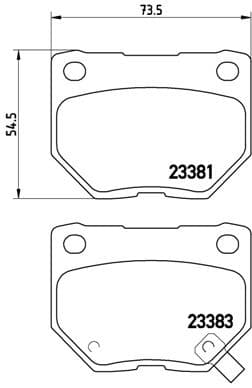 set placute frana,frana disc BREMBO PRIME LINE P 78 016