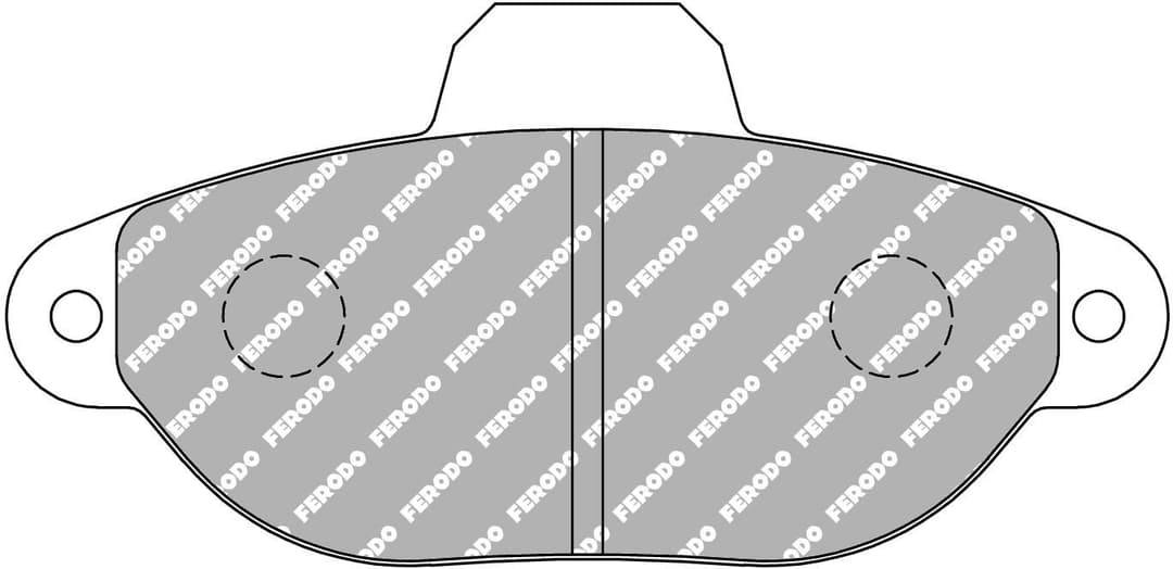 set placute frana,frana disc FERODO FCP925H