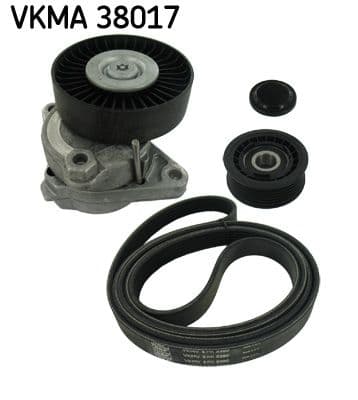 Set curea transmisie cu caneluri SKF VKMA 38017