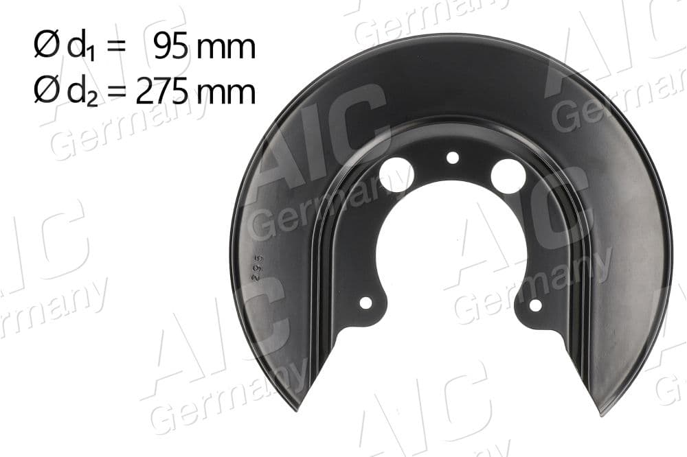 protectie stropire,disc frana AIC Calitatea originală 58102